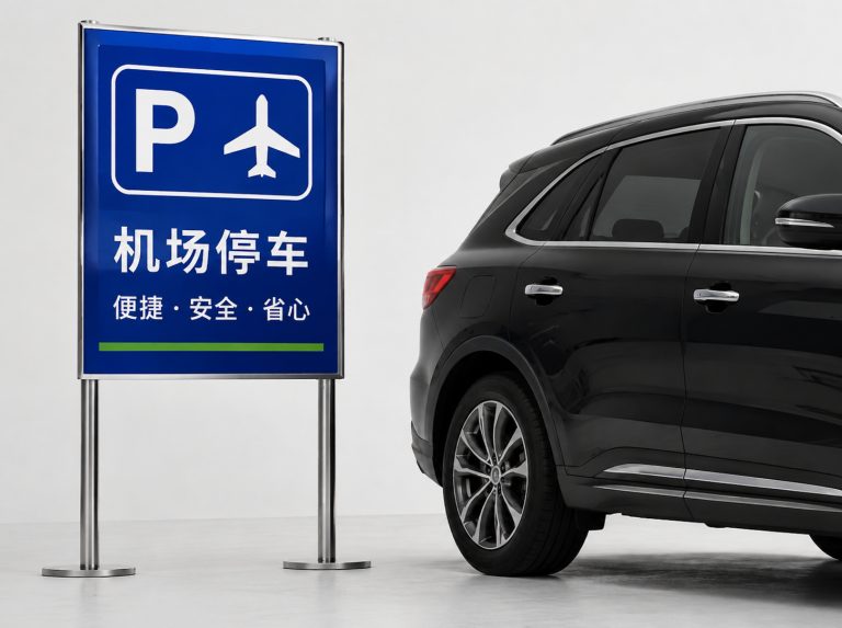 机场室外露天短期停车